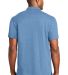 Port Authority K577    Meridian Cotton Blend Polo Blue Skies back view