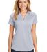 Port Authority L574    Ladies Digi Heather Perform in Light grey front view