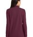 Port Authority L500LS    Ladies Long Sleeve Silk T in Burgundy back view