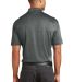 Port Authority K576    Trace Heather Polo in Charcoal hthr back view