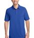 Port Authority K574    Digi Heather Performance Po in True royal front view