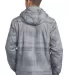 Port Authority J320    Brushstroke Print Insulated Grey back view