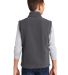 Port Authority Y219    Youth Value Fleece Vest in Iron grey back view