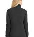 Port Authority L233    Ladies Summit Fleece Full-Z in Black/black back view