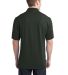 Port Authority K555    Stretch Pique Polo in Grey smoke back view