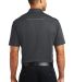 Port Authority K580    Pinpoint Mesh Polo in Battleship gry back view