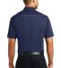 Port Authority K580    Pinpoint Mesh Polo in True navy back view
