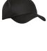 Port Authority C800    Fine Twill Cap in Black front view
