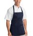 Port Authority A510    Medium-Length Apron with Po in Navy front view