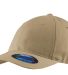 Port Authority C809    Flexfit   Garment Washed Ca in Khaki front view