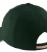 Port Authority C830A    Sandwich Bill Cap with Str in Hunter/stone back view