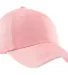 Port Authority C830A    Sandwich Bill Cap with Str in Ltpink/white front view