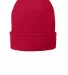 Port Authority CP90L Port & Company   Fleece-Lined Athl Red front view