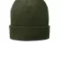 Port & Company CP90L Fleece-Lined Knit Cap in Olvdrabgn front view