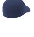 Port Authority C928    Flexfit   Wool Blend Cap in Navy back view