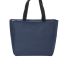 Port Authority BG410    Essential Zip Tote in Navy front view