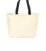 Port Authority BG410    Essential Zip Tote Stone front view