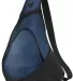 Port Authority BG1010    - Honeycomb Sling Pack Navy front view