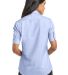 Port Authority L659    Ladies Short Sleeve SuperPr in Oxford blue back view