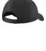 Port & Company C919 Unstructured Sandwich Bill Cap Black/White back view