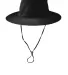 Port Authority C921 Lifestyle Wide Brim Hat Black front view