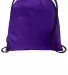 Port Authority BG615    Ultra-Core Cinch Pack Purple front view