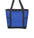 Port Authority BG411    On-The-Go Tote Royal/Black front view
