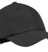 Port Authority C850    Sueded Cap Charcoal front view