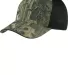 Port Authority C912    Camouflage Cap with Air Mes MO Infin/Black front view