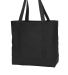 Port Authority BG406    Day Tote in Black/black front view