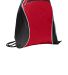 Port Authority BG613    Fast Break Cinch Pack in True red front view