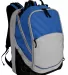Port Authority BG100    Xcape Computer Backpack Royal/Black front view