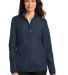 Port Authority L344    Ladies Zephyr Full-Zip Jack in Dress blue nvy front view