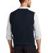 Port Authority SW286    Sweater Vest in Navy back view