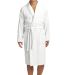 Port Authority R103    Checkered Terry Shawl Colla in White front view