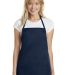 Port Authority A525    Medium-Length Apron in Navy front view