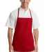 Port Authority A525    Medium-Length Apron Red front view