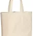 Port Authority B050    - Convention Tote Natural front view