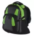 Port Authority BG77    Urban Backpack Br Lim/Mag/Blk front view