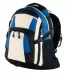 Port Authority BG77    Urban Backpack Black/Ry/Stone front view