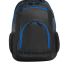 Port Authority BG207    Xtreme Backpack in Dg/blk/shk blu front view