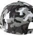 Port Authority C851    Camouflage Cap in Winter camo back view