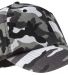 Port Authority C851    Camouflage Cap in Winter camo front view