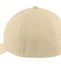 Port Authority C813    Flexfit   Cotton Twill Cap in Stone back view