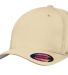 Port Authority C813    Flexfit   Cotton Twill Cap in Stone front view