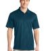 Port Authority K548    Tech Embossed Polo in Poseidon blue front view