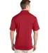 Port Authority K548    Tech Embossed Polo Regal Red back view