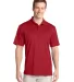 Port Authority K548    Tech Embossed Polo Regal Red front view