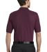 Port Authority TLK500P    Tall Silk Touch Polo wit in Burgundy back view