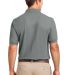 Port Authority TLK500P    Tall Silk Touch Polo wit in Cool grey back view